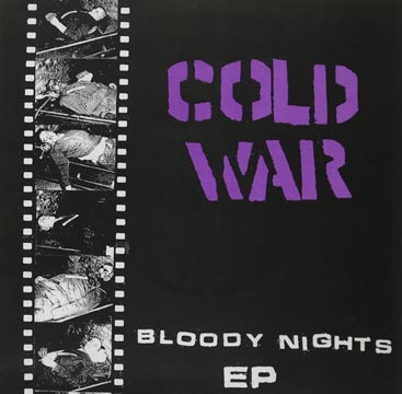 COLD WAR "Bloody Nights" EP (Deep Six) Brown Tan
